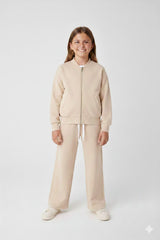 completo felpa e pantalone ragazza