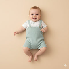 completo salopette neonato