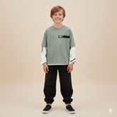 t-shirt manica lunga bambino/ragazzo