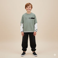 t-shirt manica lunga bambino/ragazzo