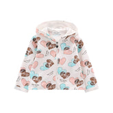 felpa con zip bambina