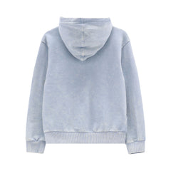 felpa con cappuccio e zip ragazzo