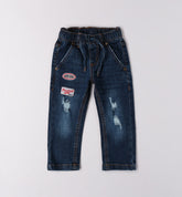 pantalone denim lungo bambino