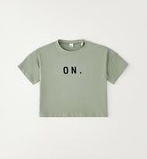 t-shirt crop ragazza