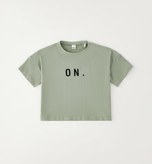 t-shirt crop ragazza