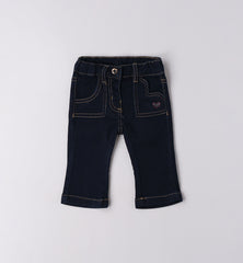pantalone denim lungo bambina