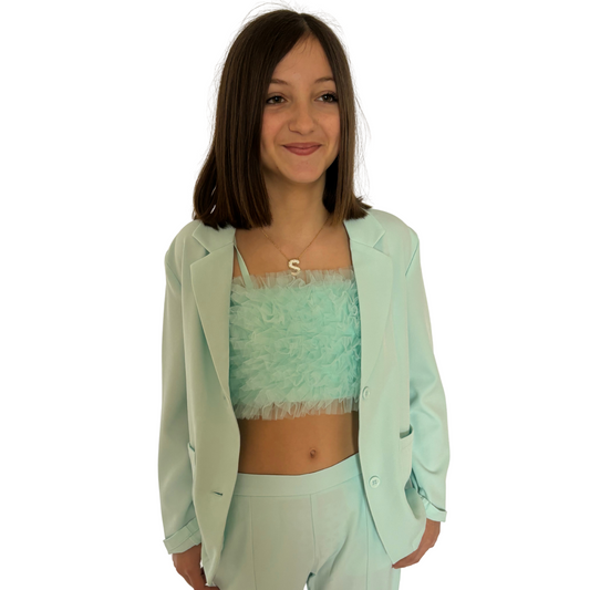 giacca crepe ragazza