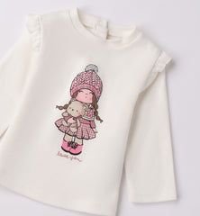 maglietta manica lunga bambina