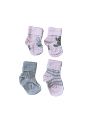 calzino corto quadripack cotone unisex