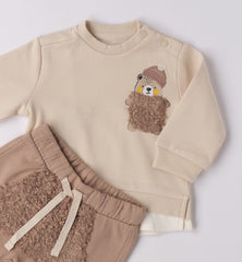 completo manica lunga + pantalone bambino