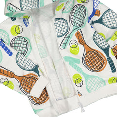 felpa con zip e cappuccio bambino