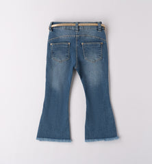 jeans a zampa bambina