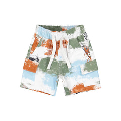 bermuda felpa stretch bambino