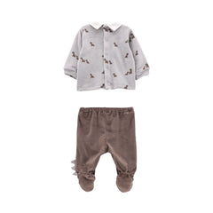 completino 2 pezzi neonato