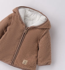 giubbotto eco-pelliccia bambino