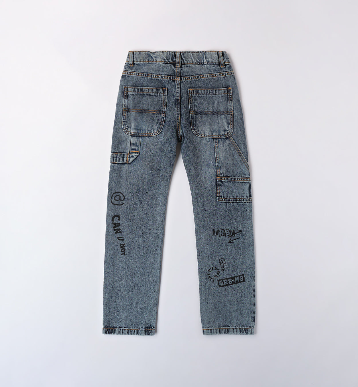 pantalone denim lungo