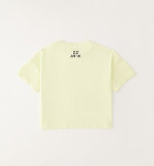 t-shirt crop ragazza