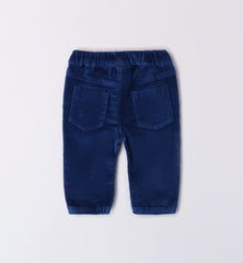 pantalone tessuto navetta lungo