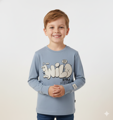 maglietta manica lunga bambino