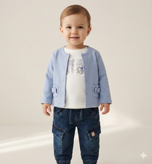 maglia girocollo bambina