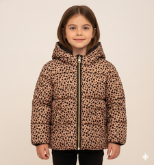 giubbotto reversibile imbottito bambina