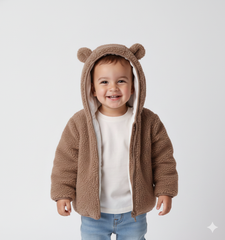 giubbotto eco-pelliccia bambino