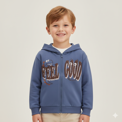 felpa con cappuccio bambino