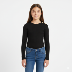 body a manica lunga ragazza