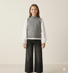 pantalone denim ragazza