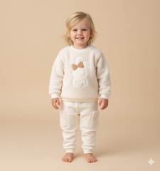 completo 2 pezzi tuta bambina