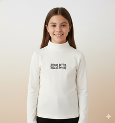 maglietta manica lunga ragazza