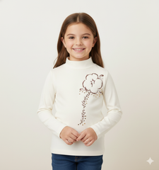 maglietta manica lunga bambina