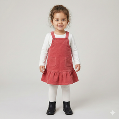 salopette velluto bambina