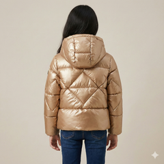 giubbotto imbottito ragazza