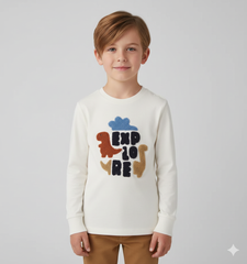 maglietta manica lunga bambino