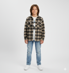 camicia manica lunga ragazzo