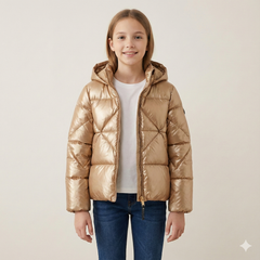 giubbotto imbottito ragazza