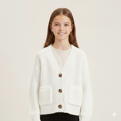 maglioncino cardigan ragazza