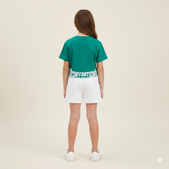 t-shirt manica corta ragazza