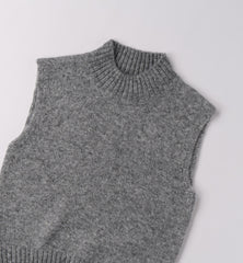 gilet in maglia ragazza