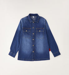 camicia denim ragazzo