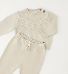 completo in maglia neonato