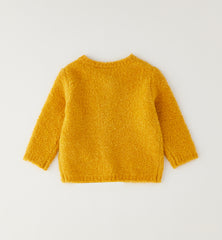 Cardigan in maglia bouclé