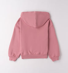 felpa con zip ragazza