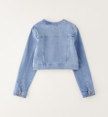 giubbino jeans ragazza