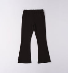 pantaloni a zampa ragazza