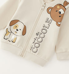 felpa con zip bambino