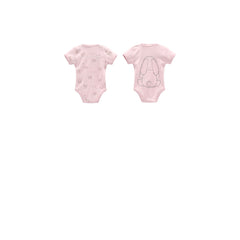 set 2 body maniche corte neonato/neonata