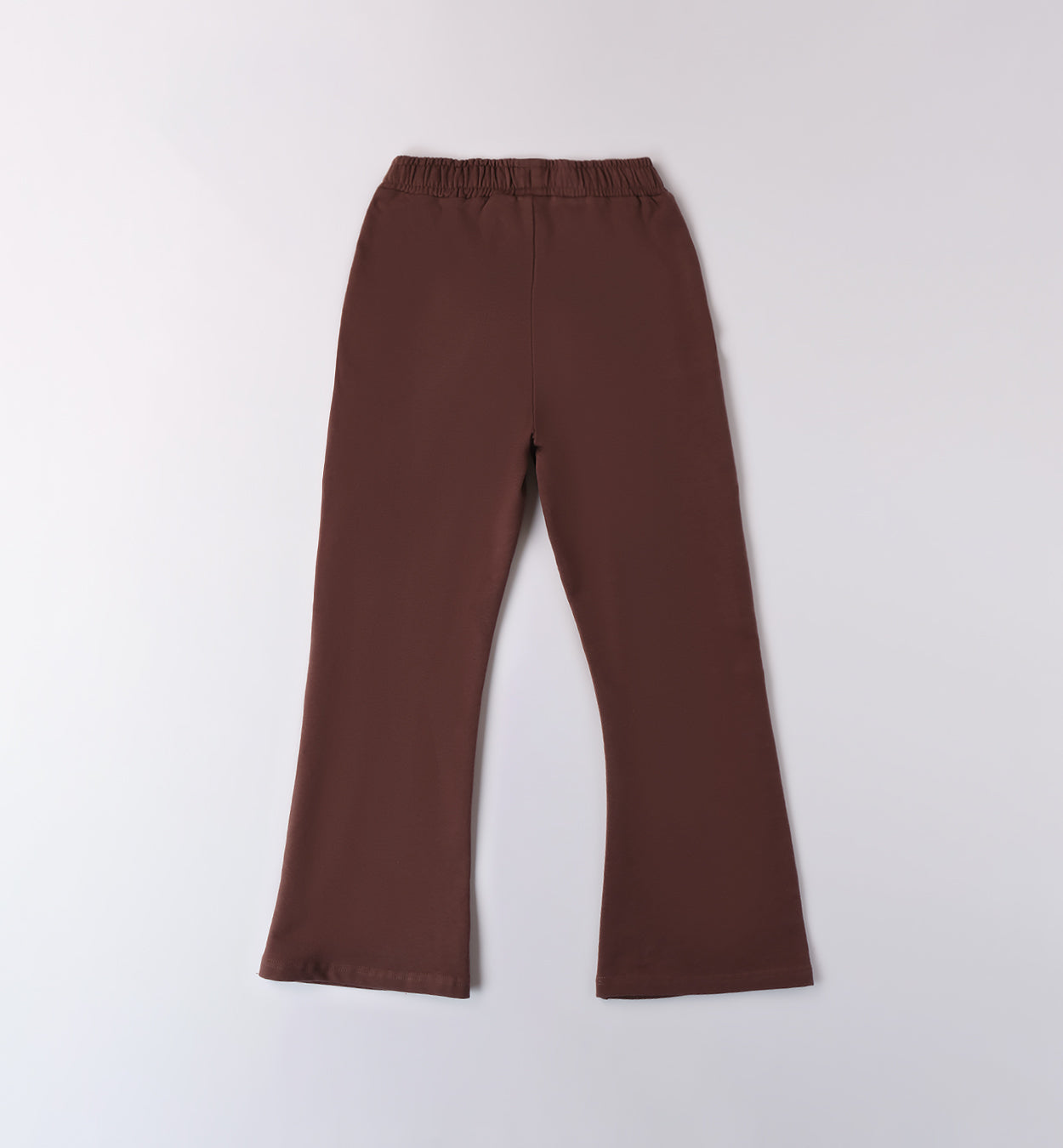 pantalone maglia tagliata lungo