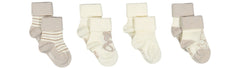 set composto da 4 paia di calzini neonato